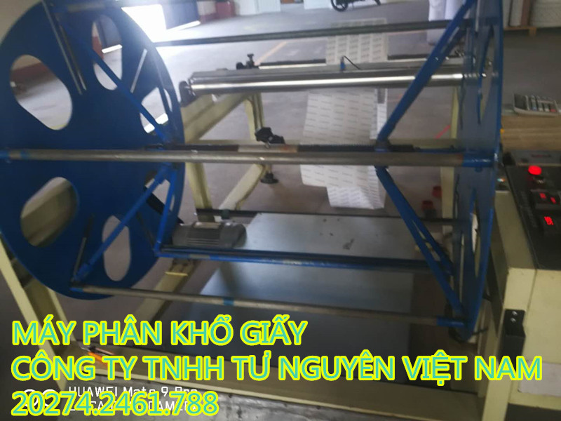 Máy phân khổ giấy - Giấy Tư Nguyên - Công Ty TNHH Tư Nguyên Việt Nam